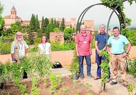 Una mañana con los jardineros de la Alhambra y el Generalife