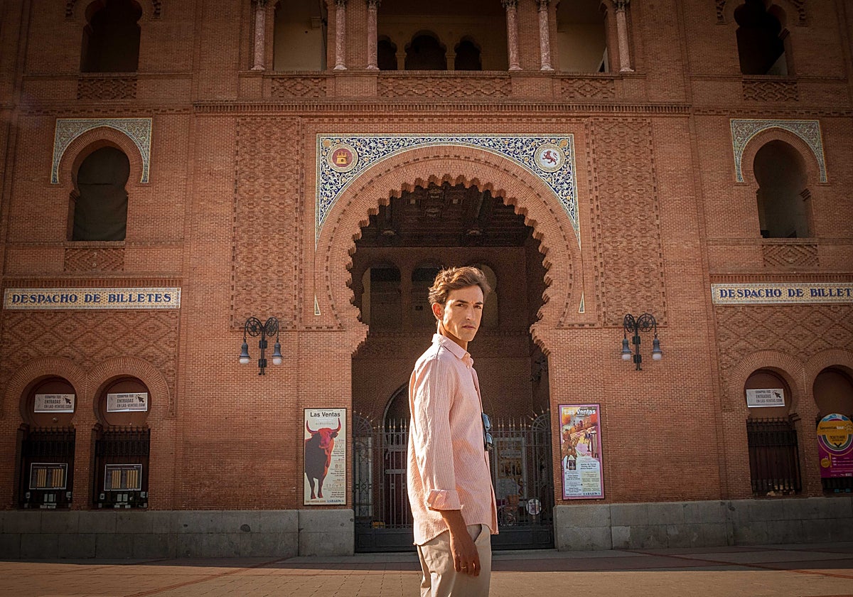 Jesús Duque en Las Ventas, el día de la entrevista