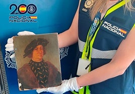 Detenido por transportar un supuesto cuadro de Leonardo da Vinci con un permiso de exportación caducado