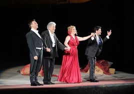 La Arena de Verona vive una noche española de la mano de Plácido Domingo