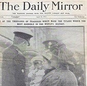 «Ayer fue un día terrible»: hallan un periódico de 1912 sobre el Titanic