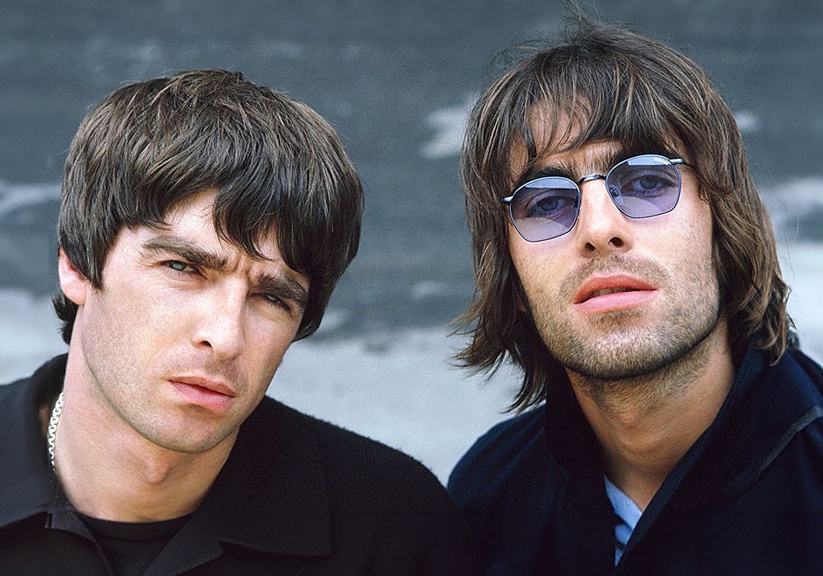 Noel y Liam Gallagher, de Oasis