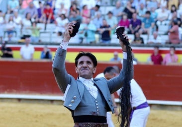 Faena de rabo de un imbatible Diego Ventura en Palencia
