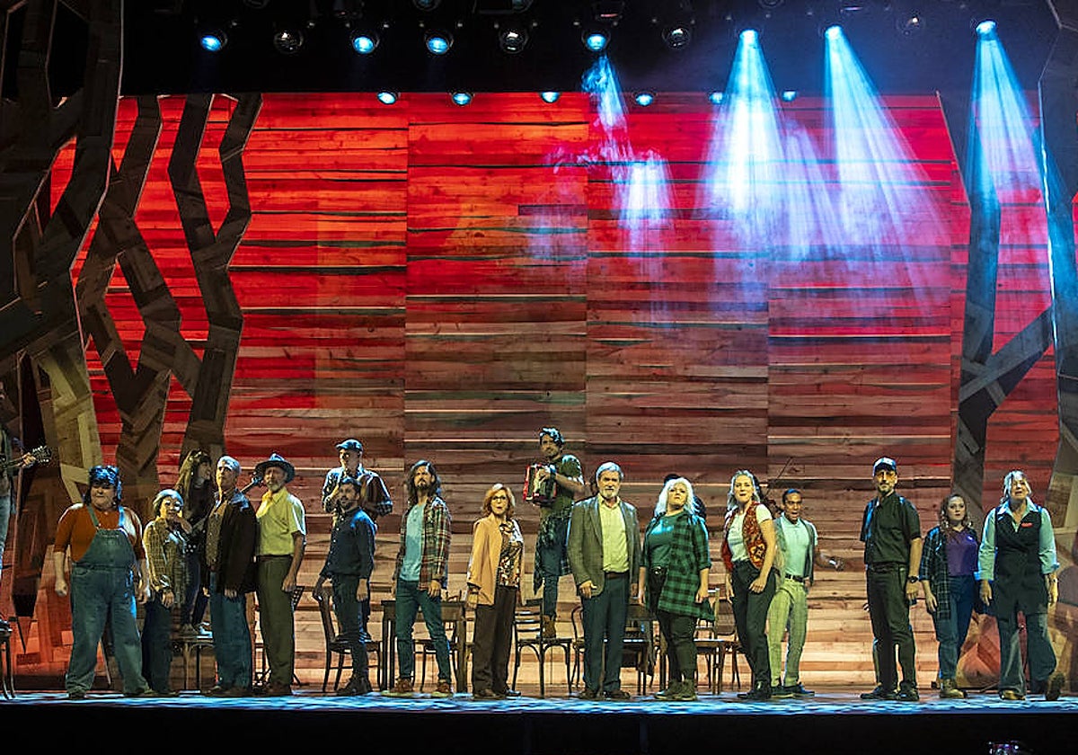 Escena final del musical