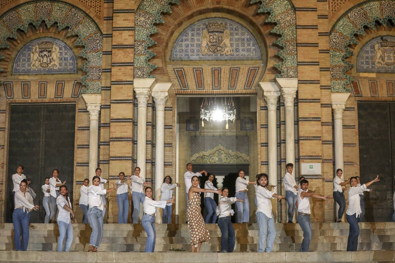 La bailaora Sara Baras fuela encargada de dar el pregón de esta edición de la Bienal de Flamenco de Sevilla