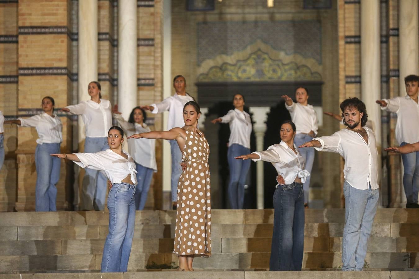 La bailaora Sara Baras fuela encargada de dar el pregón de esta edición de la Bienal de Flamenco de Sevilla