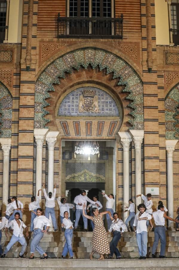 La bailaora Sara Baras fuela encargada de dar el pregón de esta edición de la Bienal de Flamenco de Sevilla