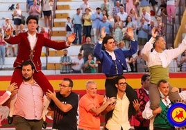 Esaú Fernández indulta al toro 'Obrero' en la 'Corrida Pictórica del Aceite'