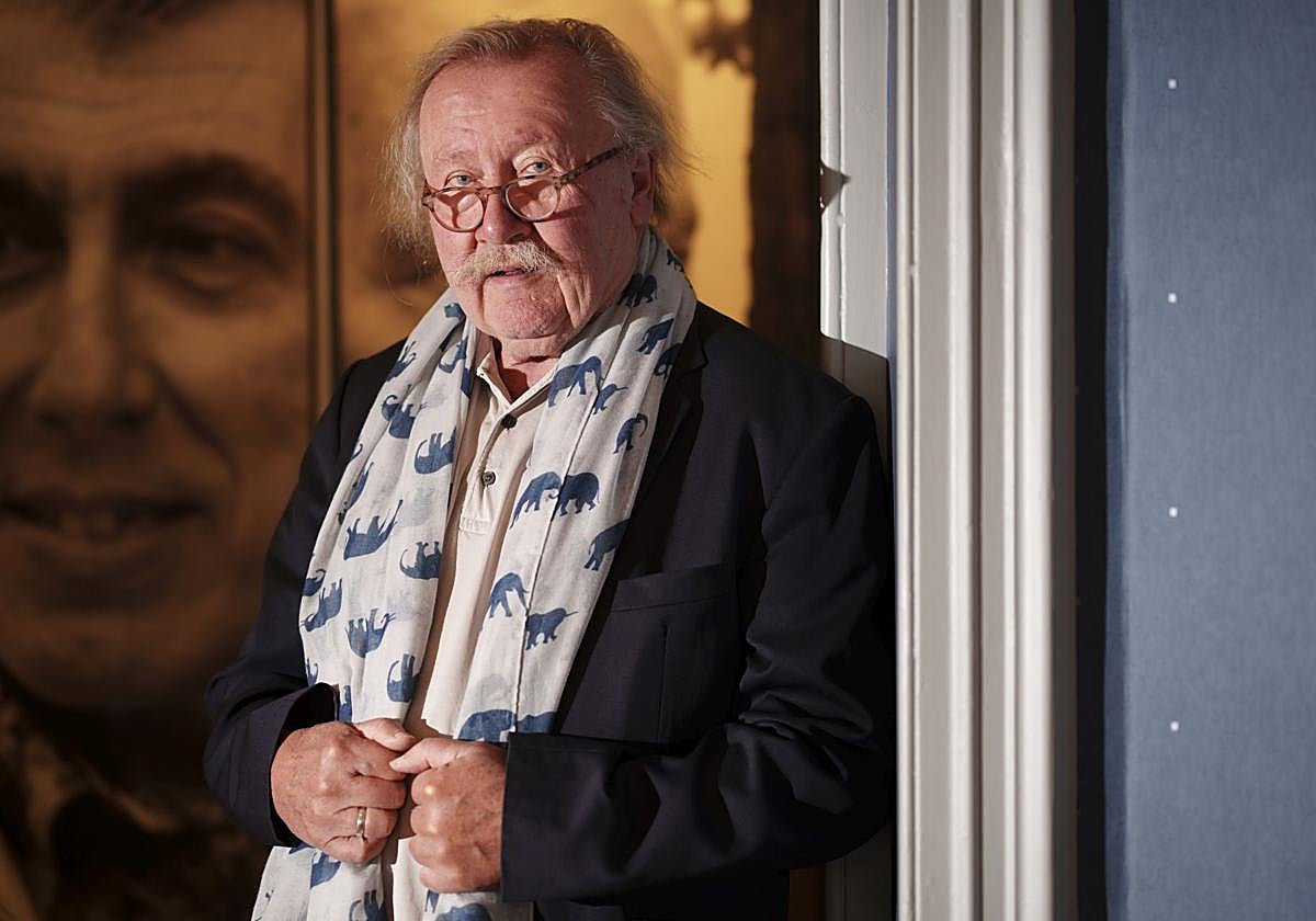 Peter Sloterdijk, retratado en Madrid