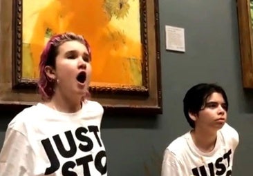 Piden que las activistas que vandalizaron un Van Gogh no vayan a la cárcel: «Es una protesta poética»