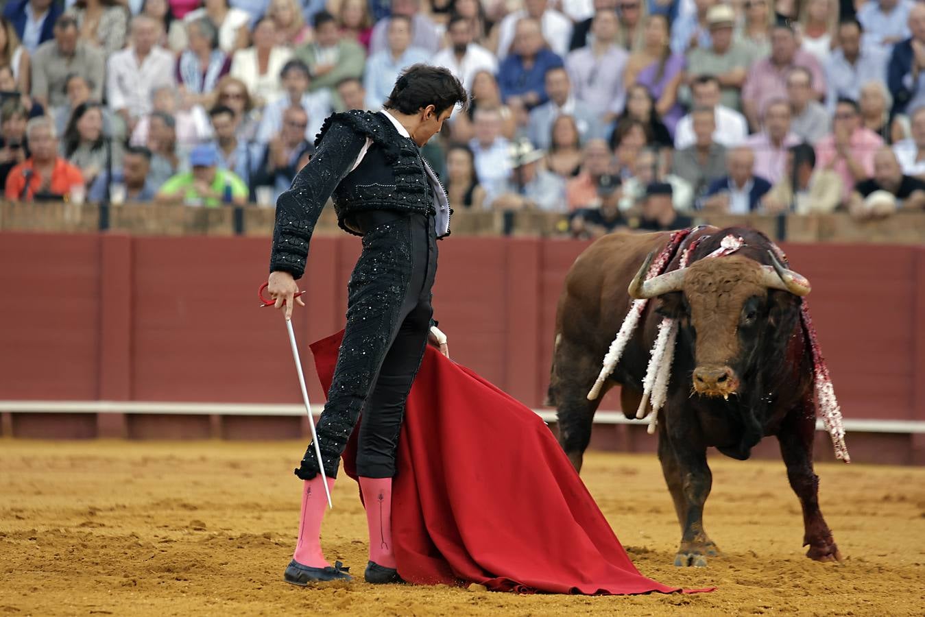 Roca Rey, en la segunda corrida de la Feria de San Miguel de Sevilla 2024