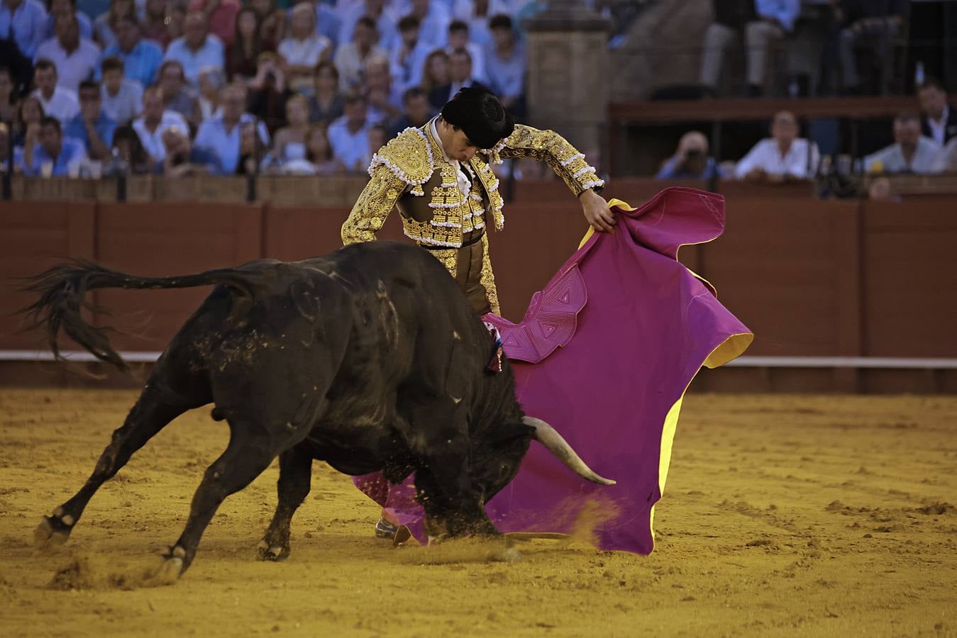 Juan Ortega, en la tercera corrida de la Feria de San Miguel de Sevilla 2024