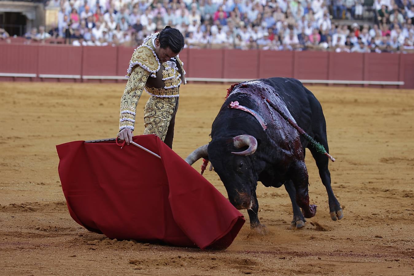 Juan Ortega, en la tercera corrida de la Feria de San Miguel de Sevilla 2024