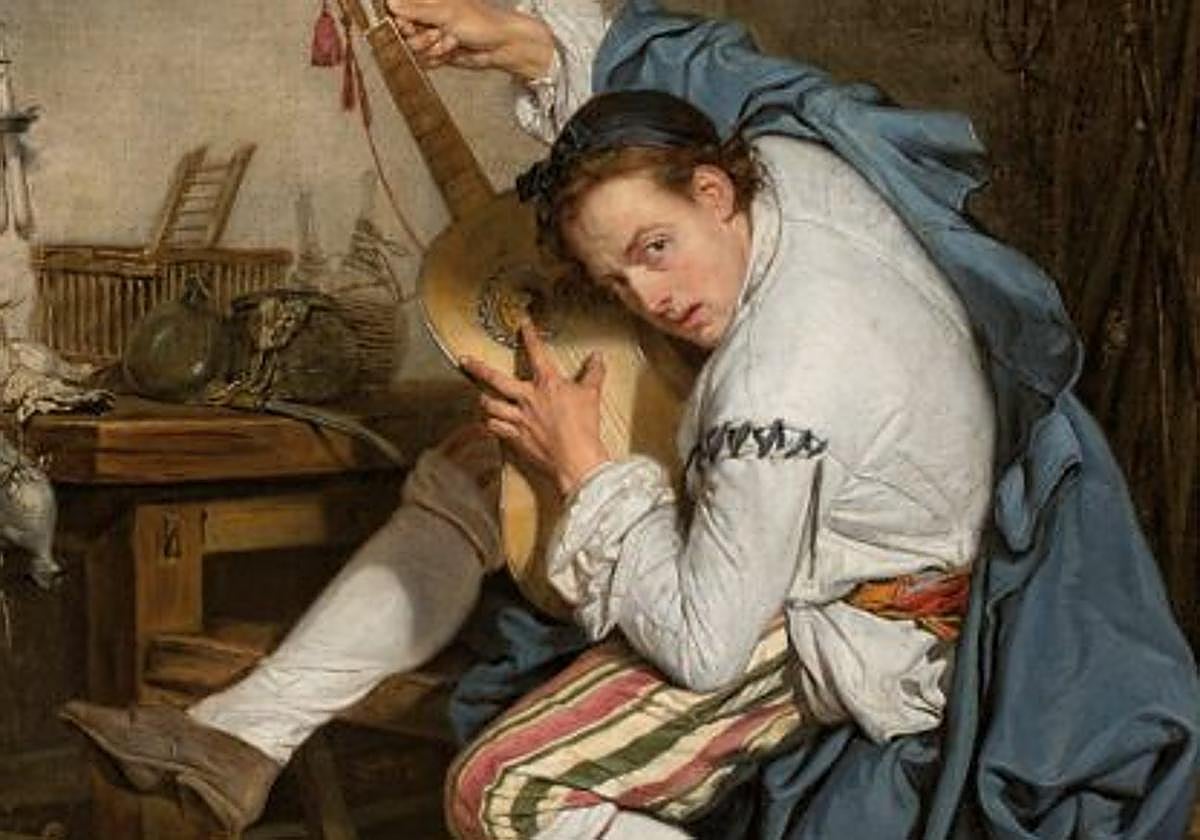 'El pajarero' (1756) de Jean-Baptiste Greuze ilustra la portada de 'Despacio el mundo'