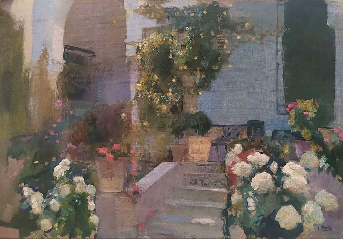 'Jardín (casa del artista)', de Sorolla