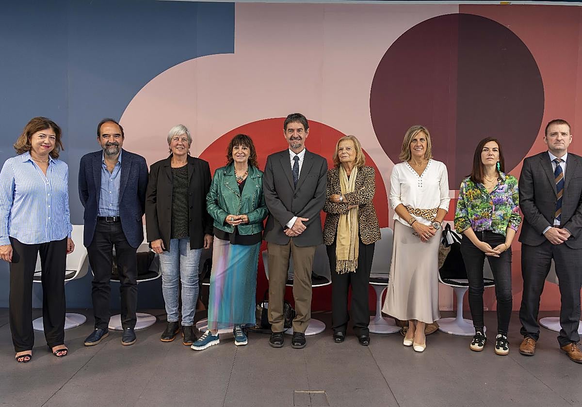 Foto de familia de la presentación del Segundo Observatorio de la Sostenibilidad de la Cultura Escrita
