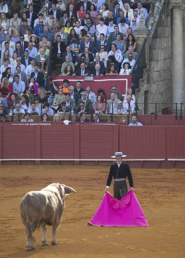 Imágenes del festival taurino a beneficio de Los Gitanos y que ha contado con la presencia de Curro Romero en los tendidos