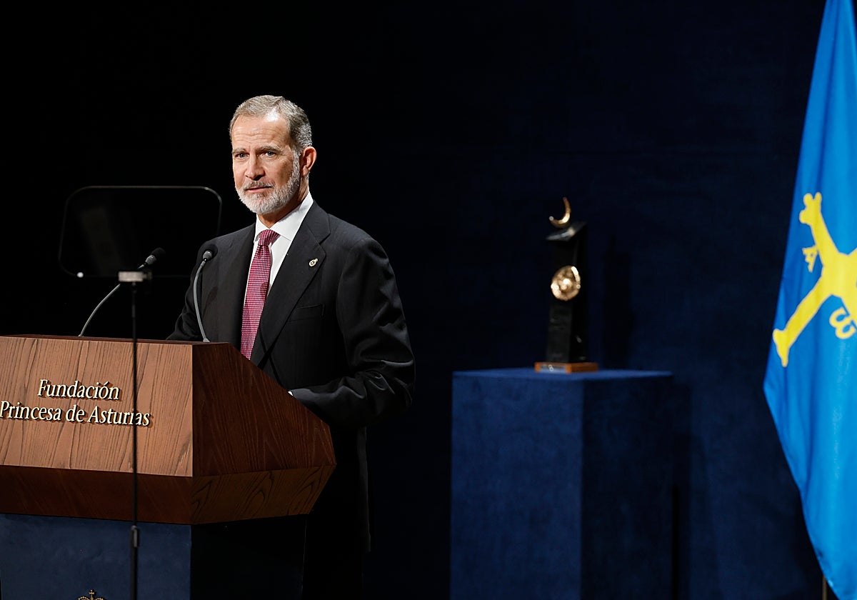 El Rey, en los premios Princesa de Asturias