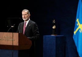 Felipe VI: «He tenido el honor de elogiar a los galardonados cuatro décadas. Veo con emoción que Leonor se encargue a partir de ahora»