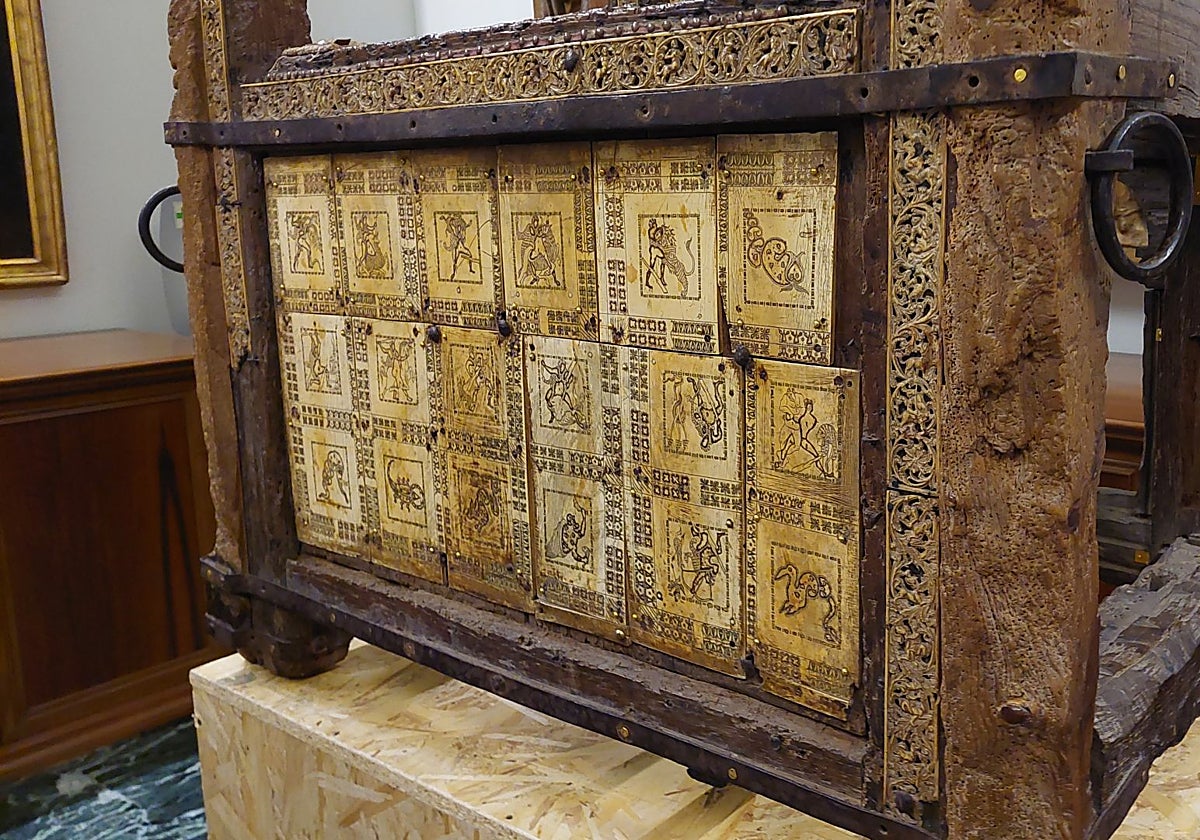 La reliquia mostrada al público