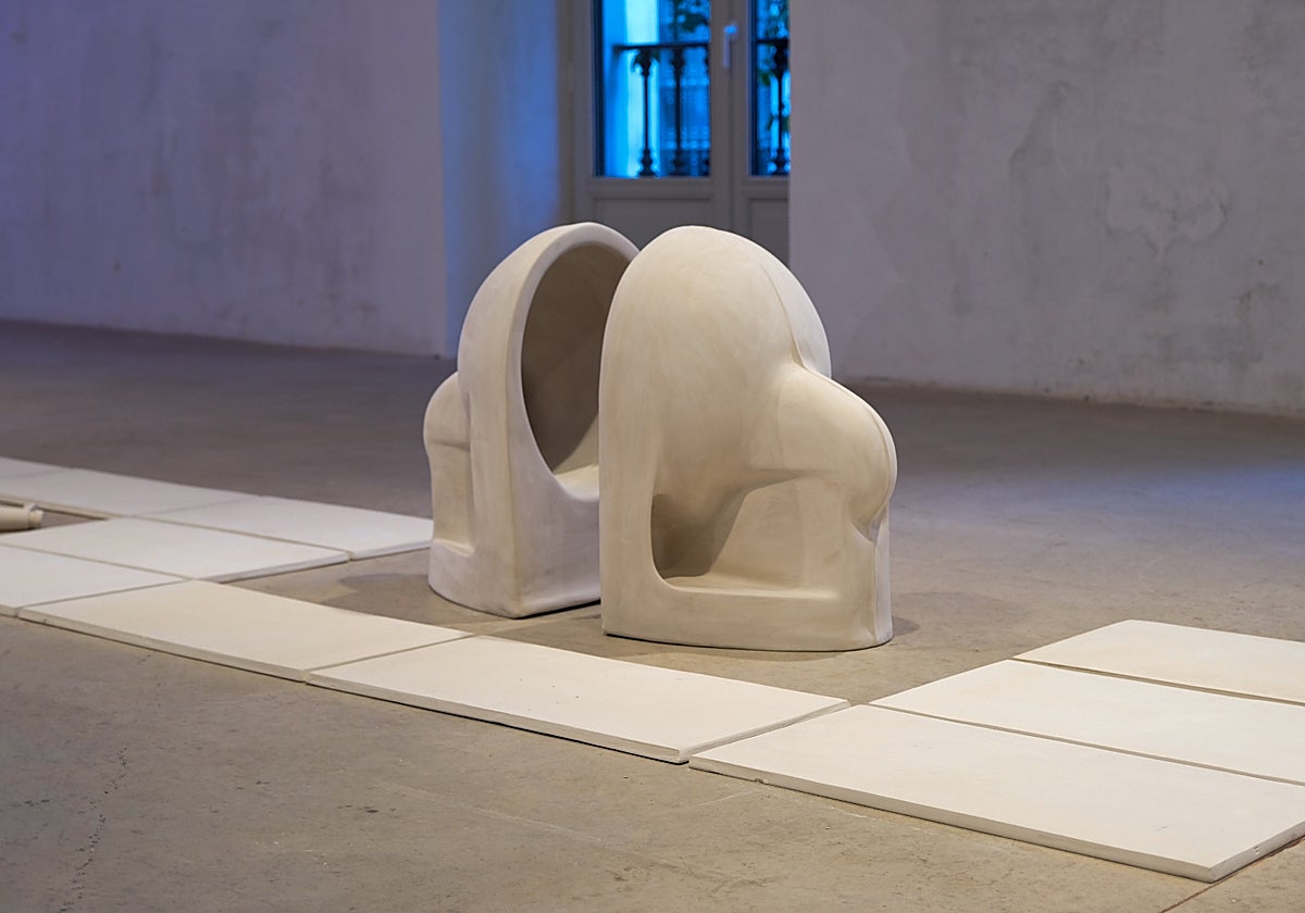 'Power Toilet Death Masks', de Superflex, en Albarrán