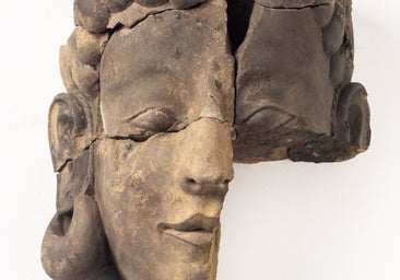 Los rostros del Turuñuelo estrenan la nueva 'sala joya' del Arqueológico