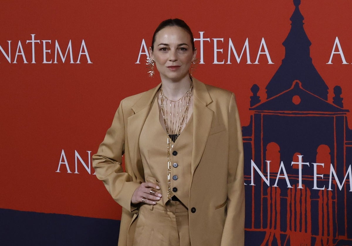 Leonor Watling, en la presentación de 'Anatema'