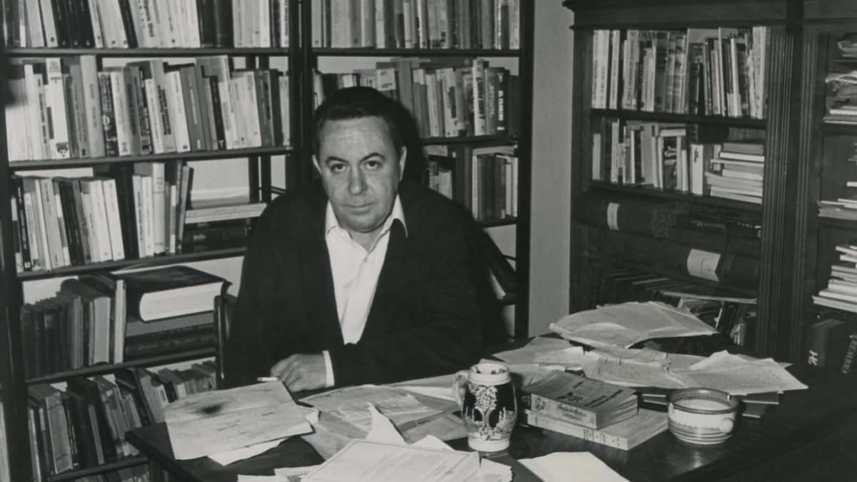 El poeta Claudio Rodríguez (Zamora, 1934-Madrid, 1999)