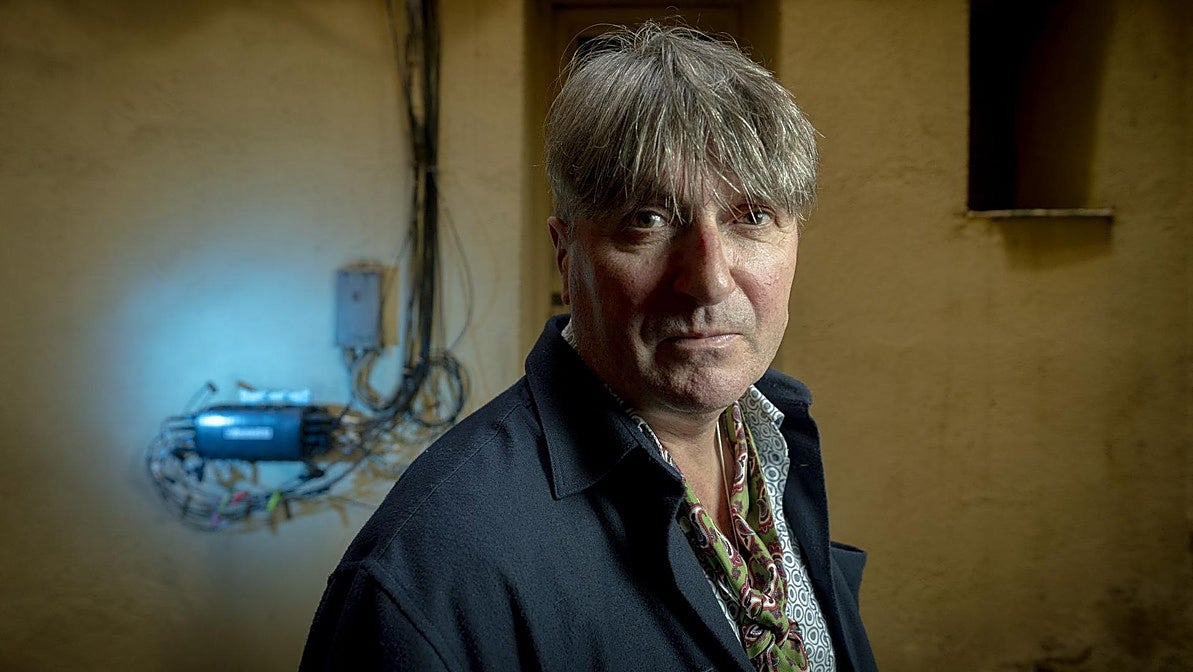 Simon Armitage, retratado en Madrid