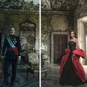 Los retratos de los Reyes de Annie Leibovitz: Don Felipe, de Capitán General, y Doña Letizia, de Balenciaga