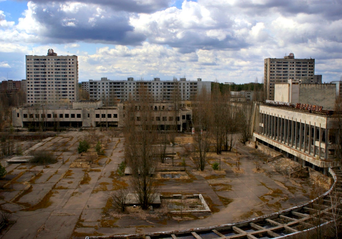 La ciudad, abandonada tras la explosión nuclear