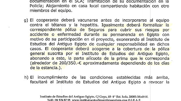 Imagen antes - El escándalo de las facturas: «Excavan en la tumba de un visir para vivir ellos como visires»