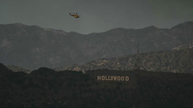 El cartel de Hollywood no ha sido afectado de momento