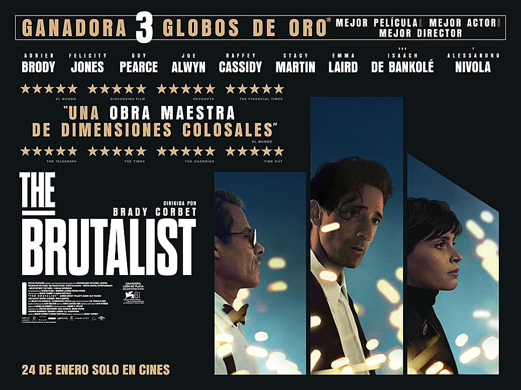 #TheBrutalist 24 de enero exclusivamente en cines