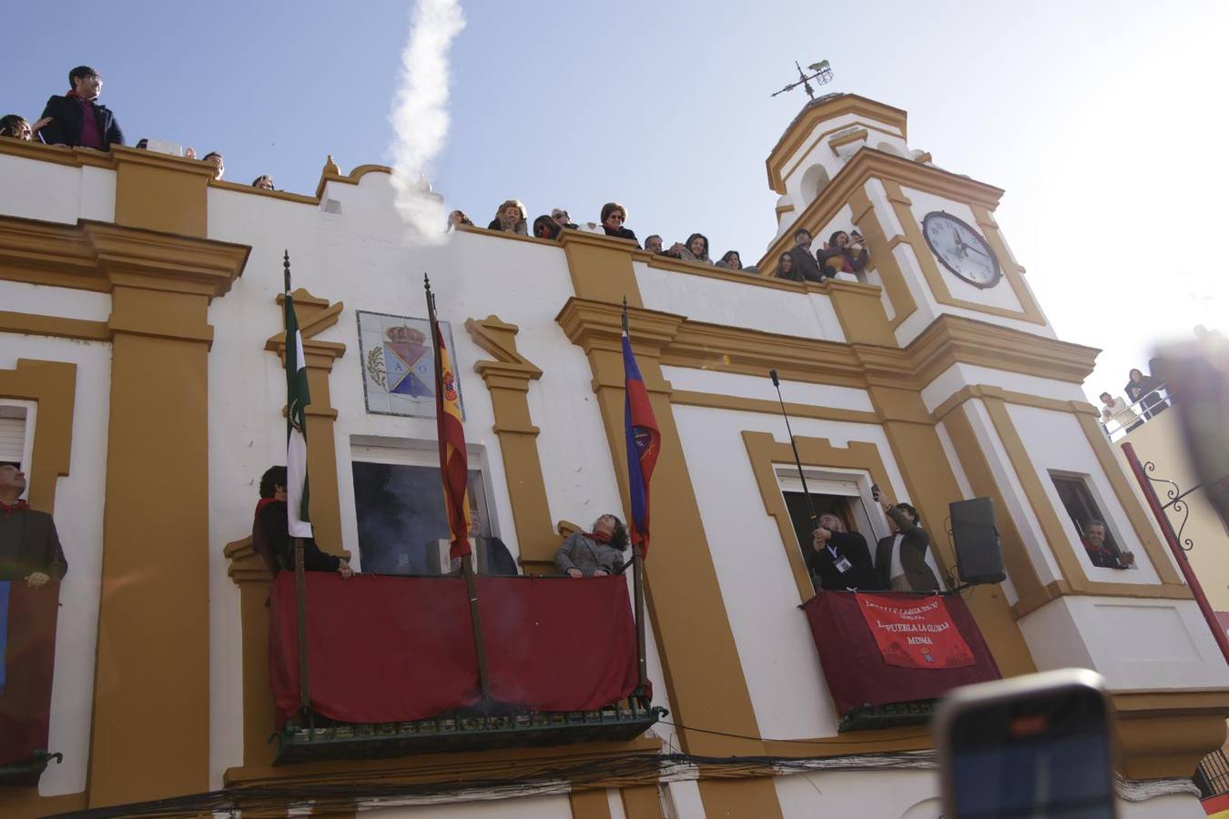 Imágenes del multitudinario encierro de La Puebla del Río