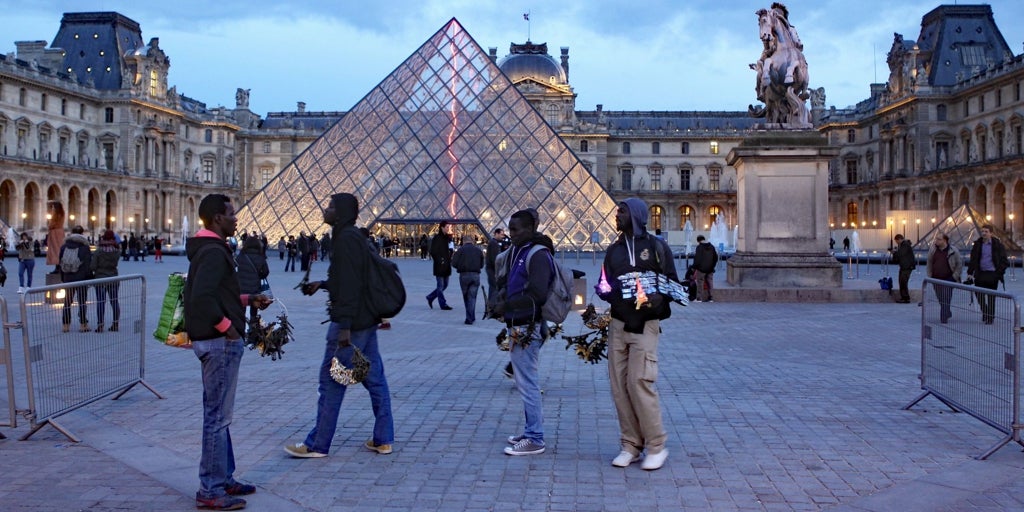 Crisis histórica en el Museo del Louvre