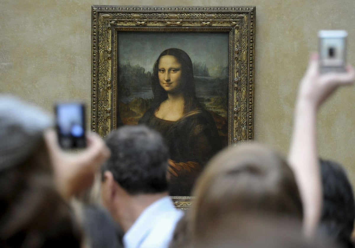 'La Gioconda', en el Museo del Louvre
