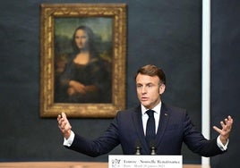 Macron anuncia el 'renacimiento' del Louvre: una nueva entrada, precios más altos para extracomunitarios y un espacio propio para la 'Gioconda'