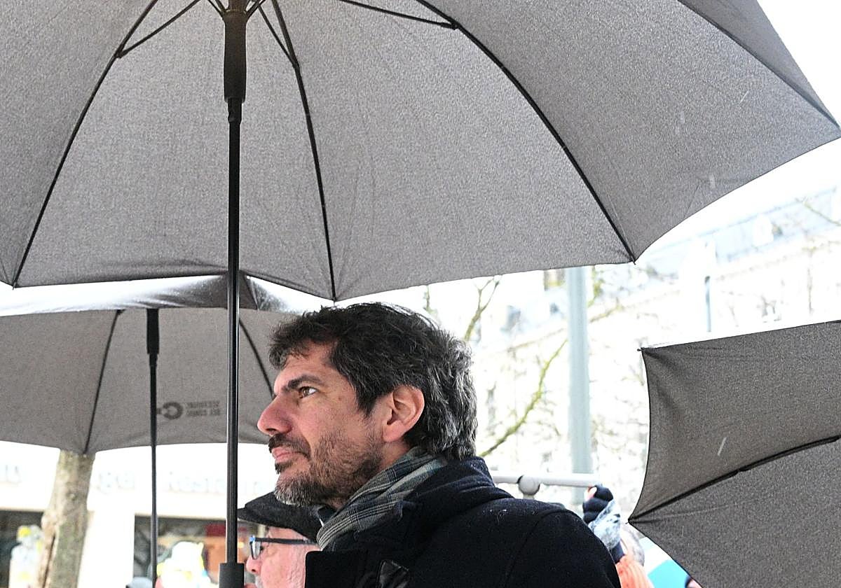 Ernest Urtasun, en la Feria de Angulema