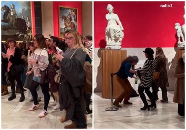 El Prado monta la fiesta en la sala de las Musas y dice: «No hay peligro»