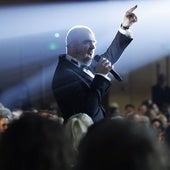 Luis Tosar, durante su actuación en la gala de los Goya