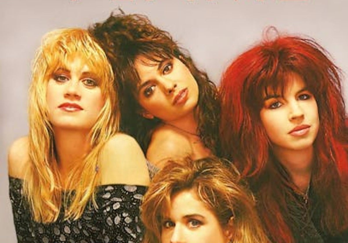 Las Bangles, en la portada del libro 'Eternal Flame'