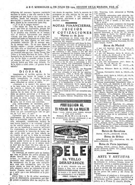 Imagen - 'Diorama' de Antonio Azpeitúa publicado el 23 de julio de 1924