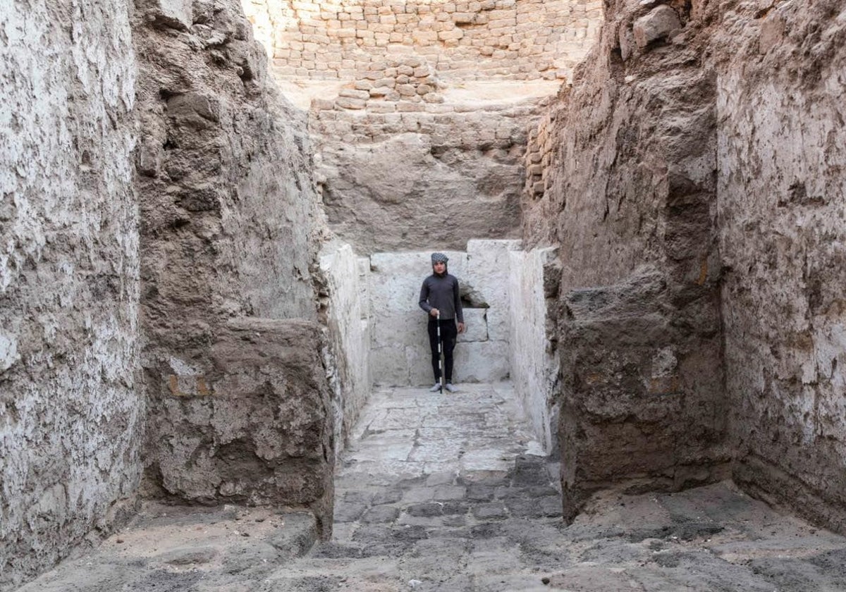 La tumba del desconocido faraón excavada en Abidos
