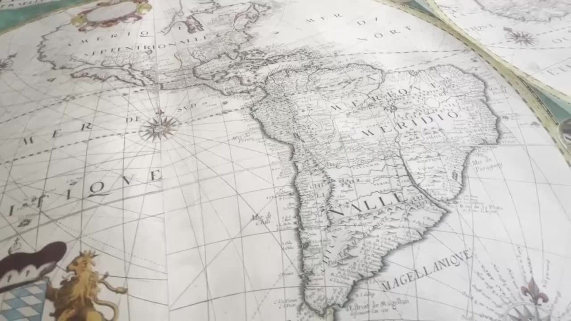 Vuelve a la Biblioteca Nacional de Francia un mapamundi del siglo XVII incautado en Alemania