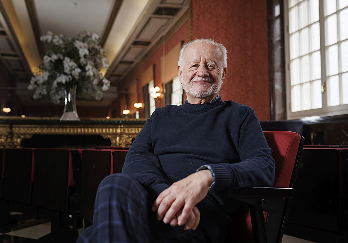 Juan Echanove, en el Teatro de la Zarzuela