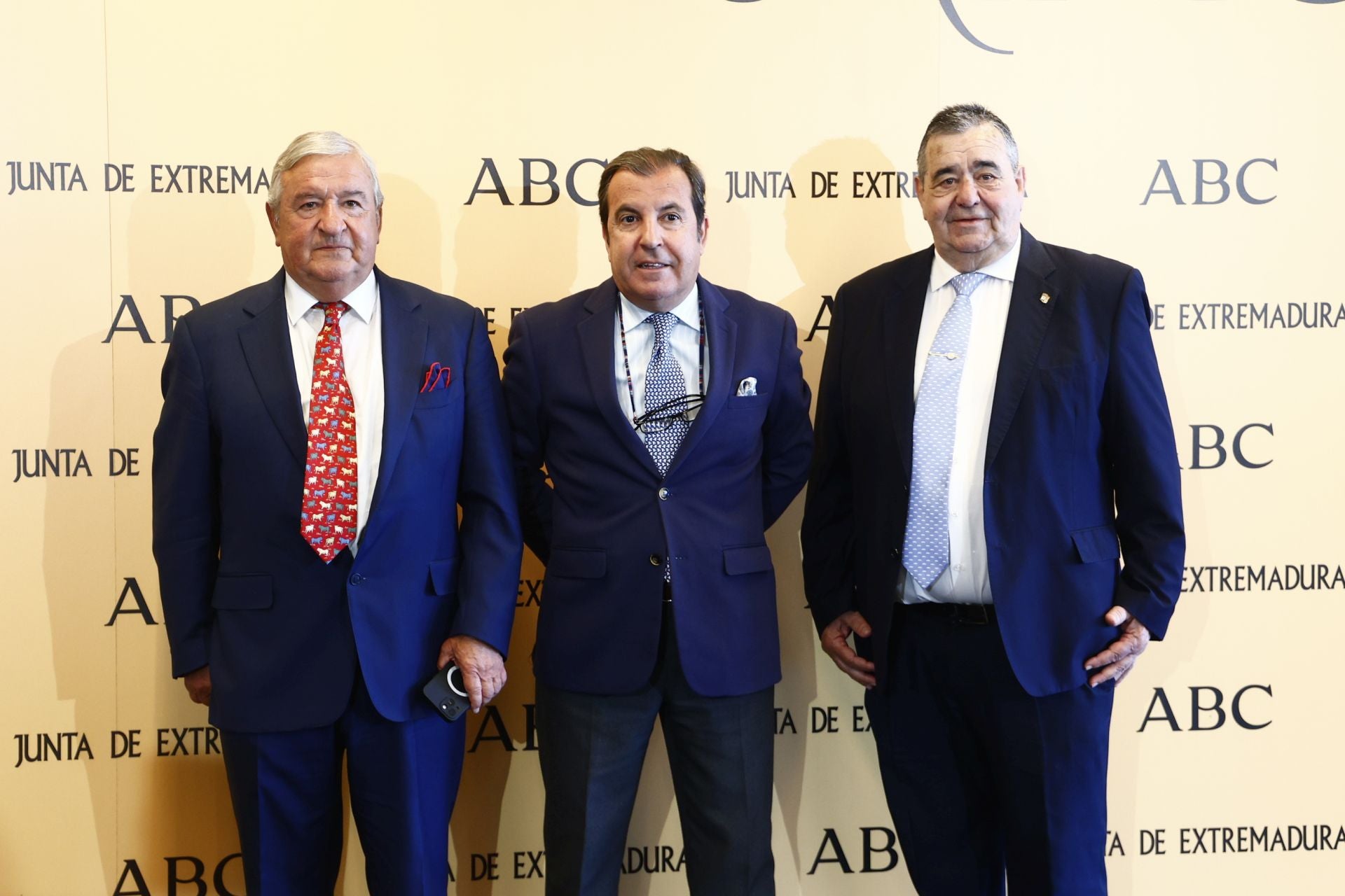 Juan Manuel Delgado, Manolo Vázquez y Jorge Fajardo