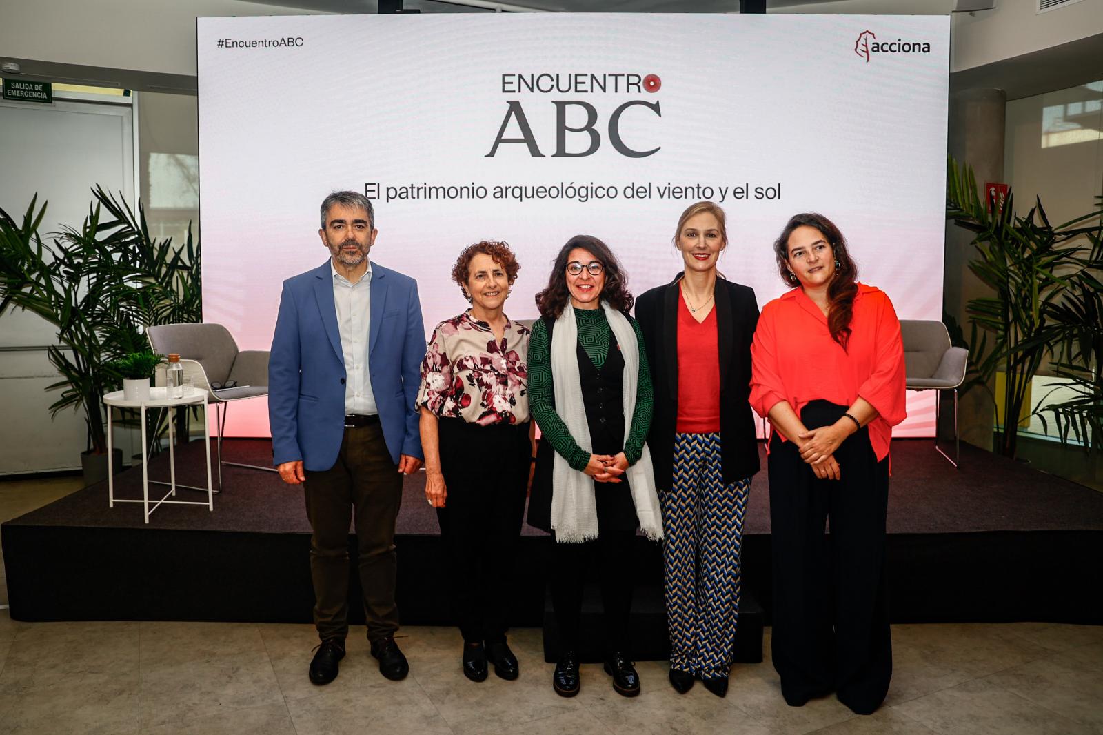 Imágenes del encuentro entre Acciona y ABC