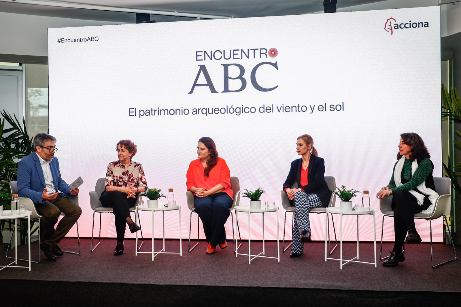 Imágenes del encuentro entre Acciona y ABC