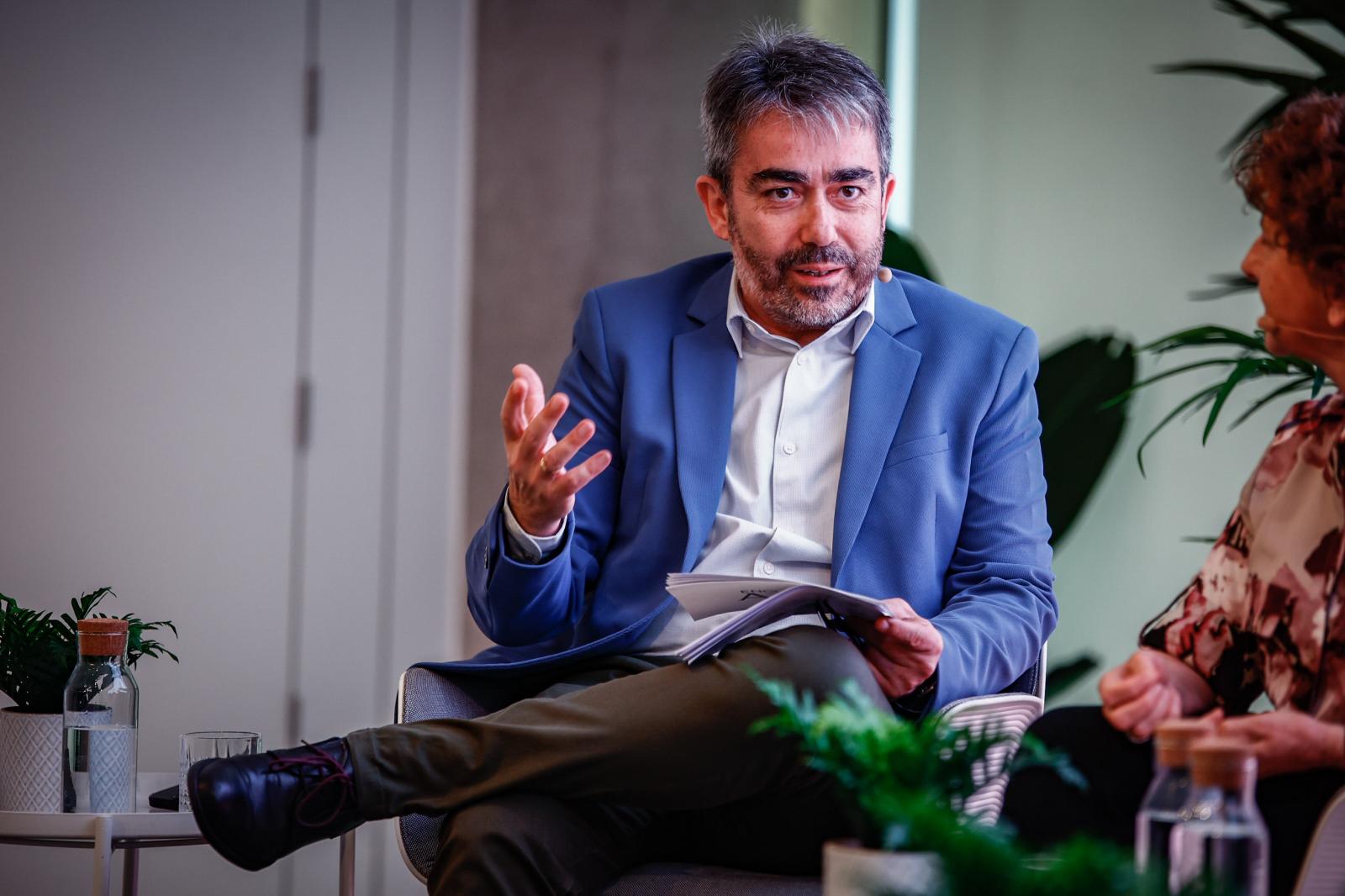 Imágenes del encuentro entre Acciona y ABC